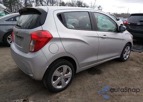 2020 Chevrolet Spark Fwd Ls Automatic из США, поврежденный, VIN KL8CB6SA3LC411193